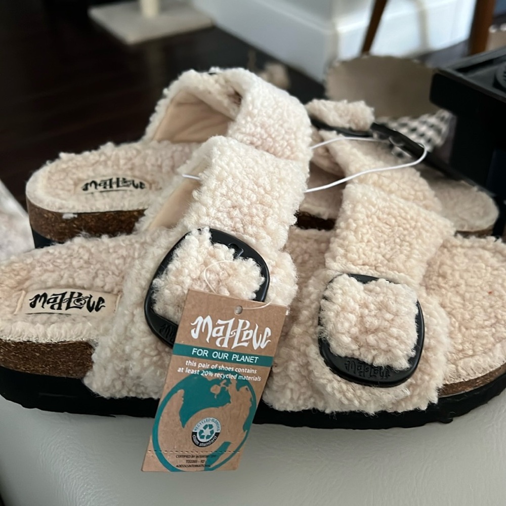 Target Sherpa cork sole slides